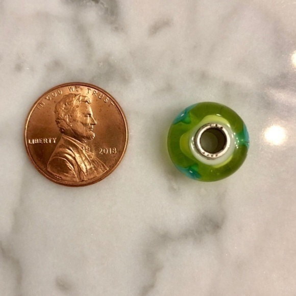 Glass Trollbead - Lime - Picture 2 of 3